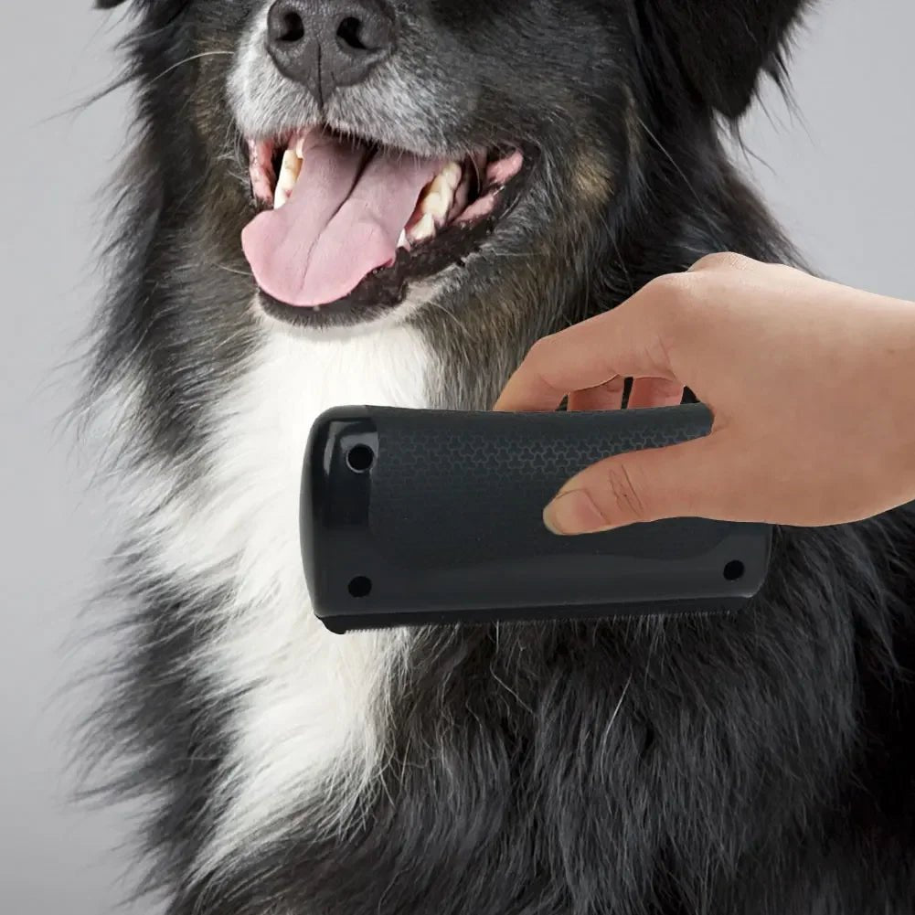 Pet Deshedding Brush Dog Hair Remover Dog Grooming Brush for Dogs & Cats with Long & Short Fur - silverfoxgoods